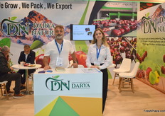 Ugur Aydin and Yuksel Orhan of Turkish fresh produce exporter Darya Nature. They deal in apples and cherries, among other fruits.