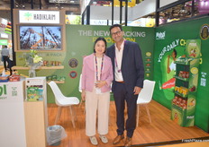 DanChuang Xia and Yaniv Cohen of Israeli date exporter Hadiklaim.