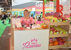 Wiktoria Korczak of Agro Queens. The Polish exporter deals in both organic as well as conventional apples.