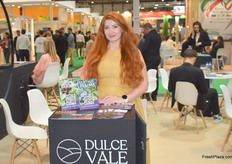 Natasha Zhukova of Dulce Vale. They export plums, grapes and cherries from Moldova to the EU, Germany, Poland, the Netherland, Austria and the Czech Republic.
