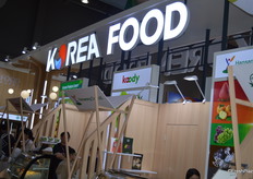 The Korean Food stand