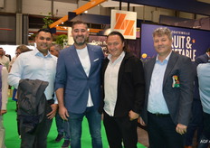 Deniz Korkmaz from Fruit Vision, Cem Varnatopu from Noada, Ramazan Akgun from Bircan, van der Wel ann Serhad Elibol from Noada