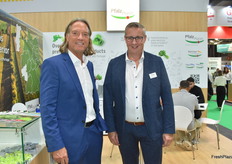 Christian Deyerling and Reinhard Oerther with Pfalz Market.