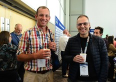 Johan Bekker of Six33 Produce and Daniel Gonçalves of Driscolls in Portugal
