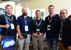 André Lotz (Primocane Capital), Pierre Lombard (Strathbreede Farm), Kobus du Plessis (Angon Fruit), Kempie Gerber (Strathbreede Farm) and Álvaro Villalba (Hortifrut Spain)