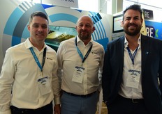 From TOMRA: Kobus Jonck, Dimitrie Knopfmacher and Troy Cleaver