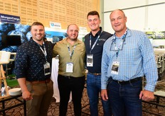 Reg Coetzee (Roslé Boerdery), Lloyd Vercueil (Nutrigro), Jovann Somers and Charles Rossouw (both Roslé Boerdery)
