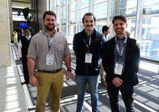 Matthew Wessels of the Sustainability Institute of South Africa (SIZA) with Edrich Cloete of Driscolls and SIZA colleague Matthew Guest