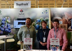 Altus Treurnicht, Theresa Wilbers and Pieter Zietsman of TopFruit