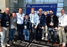 Daniel Jackson (Family Tree Farms), Leo Lai (Tung Shing Fresh), Gonzalo Ganoza (Hass Peru), Miguel Merino (Hass Peru), Andy Muxlow (Family Tree Farms), David Jackson (Family Tree Farms), Miguel Bentin (Family Tree Farms Peru) and Doug LaCroix (Family Tree Farms)