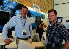Schalk Bruwer of Morgan Cargo with Anton Monnig of Haygrove