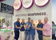 Adi and Vered Karniel, Georgios Bitsakos, Nomi Karniel-Padan, Shachar Karniel and Andre Vermaak from Grapa Global