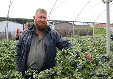 Erasmus Coetzee, manager of Lebombo Cape's Houtbaai farm, Wellington