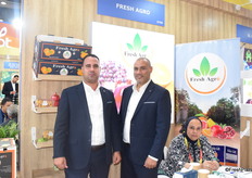 Hady Selim and Mohamed Mandour from the Egyptian company Fresh Agro.