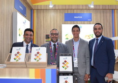 Ahmed Badawy, Abdulaziz Kaki, Ahmed El-Seihi and Ashraf El-Seihi from the Egyptian grower and exporter MAPCO.