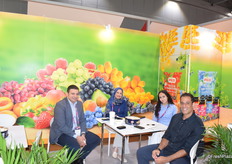 Muhammad Galal Fayed and Pico's team. The Egyptian company export a wide range of fresh produce to the global market.