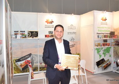 Mo'men Sinokrot, managing director of Palestine Gardens. Sinokrot anticipates a successful season for Palestinian Medjool dates, in line with last reason's results.