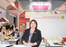 Tzufang Lee, procurement director at Taiwanese company Pomina. The company imports a large catalogue of fruits and vegetables, year-round, from various origins to Taiwan.