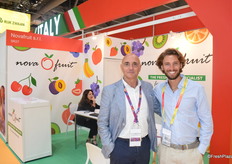 Luca Antonietti and Filippo Raschellà from Italian company Nova Fruit.