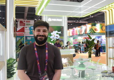 Gegham Gharibyan from Fun Fruit, the only Armenian company exhibiting at Asia Fruit Logistica 2025. The company exports top and stone fruit to Russia and the Middle East.