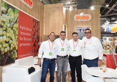 Hatem Ezzawi, Mohamed Ashraf, Muhammed Galal Fayed and Ahmed Diab from Egyptian company Pico. The company works on developing avocado exports from Egypt.
