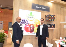 Mandour Selim and Hady Selim from Egyptian company Fresh Agro.