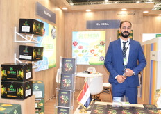 Abdallah Sayed from Egyptian company Al Heba, exports fresh and frozen fruits and vegetables