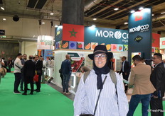 Siham Zahidi from the Moroccan professional association Green Smile, organizer of the Moroccan Tomato Conference and the Moroccan Blueberry Conference.
