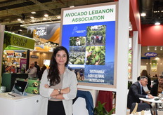 Ola El Hariri from the Lebanese company Citrussa and member of the Avocado Lebanon Association.