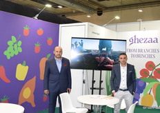 Abdallah Sharma and Yousef Mohamed from the Egyptian company Ghezaa.