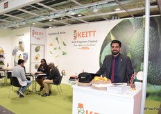 Uzair Ul Hassan, general manager of the Kenyan mango exporter Keitt.