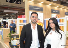 Hisham Younis and Nada Younis from the Egyptian Agrisweets