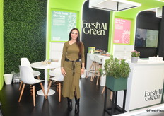 Nariman Felfel from Fresh All Green, an Egyptian fruit exporter.